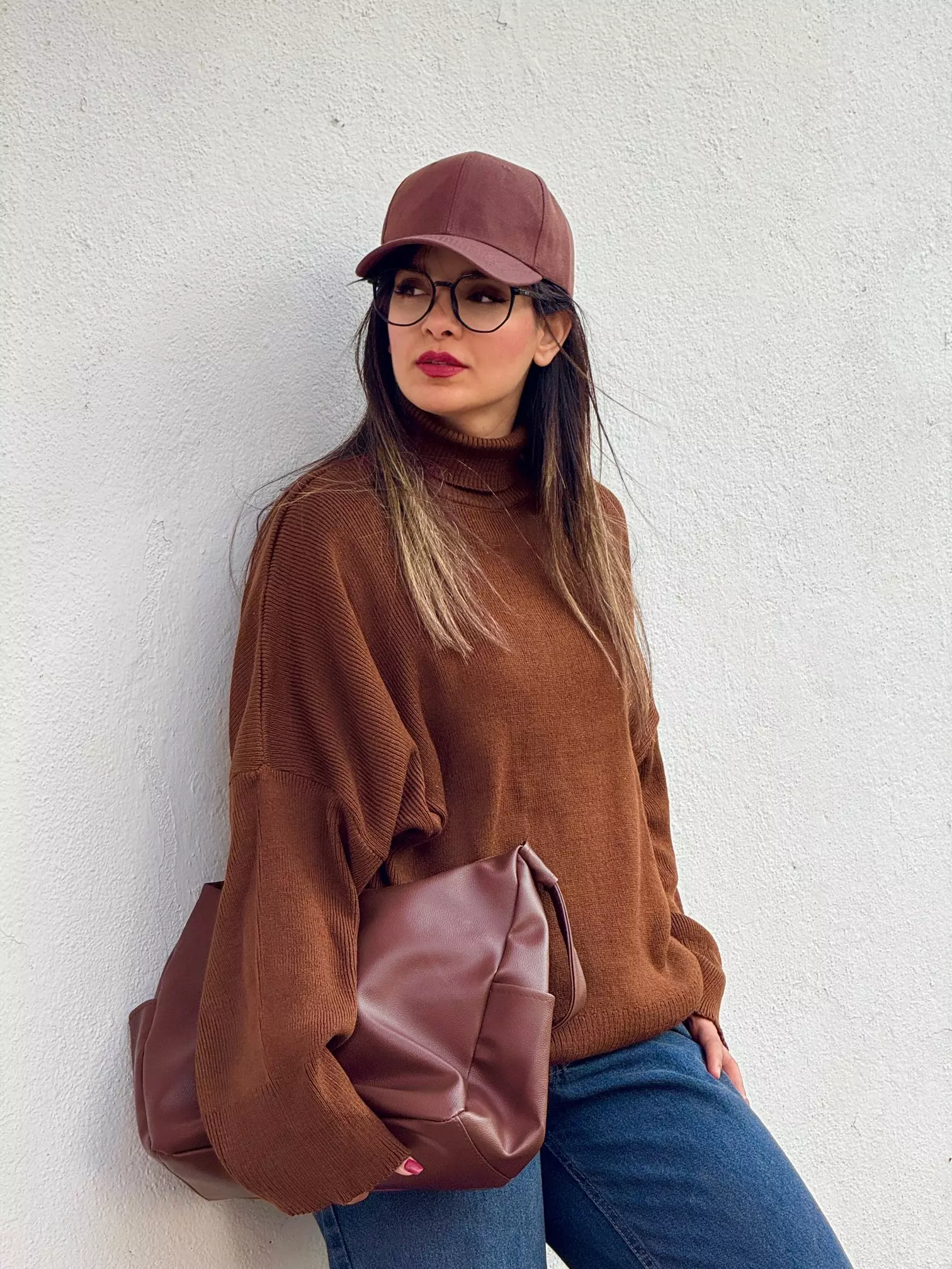 بافت یقه اسکی جورجینا